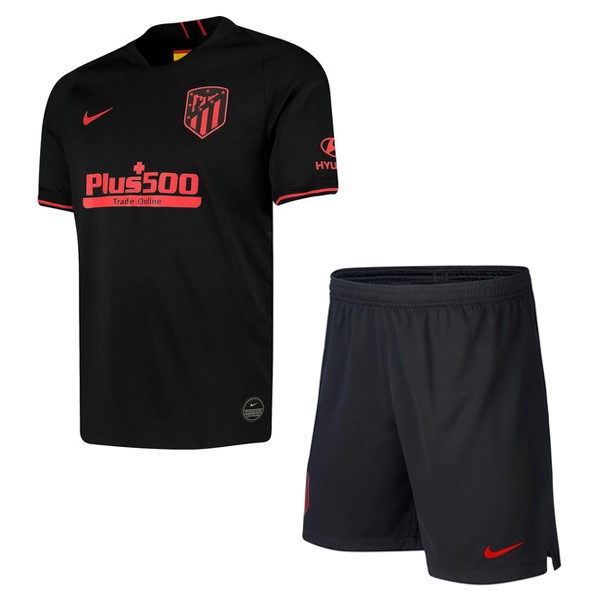 Trikot Atletico Madrid Auswarts Kinder 2019-20 Schwarz Fussballtrikots Günstig